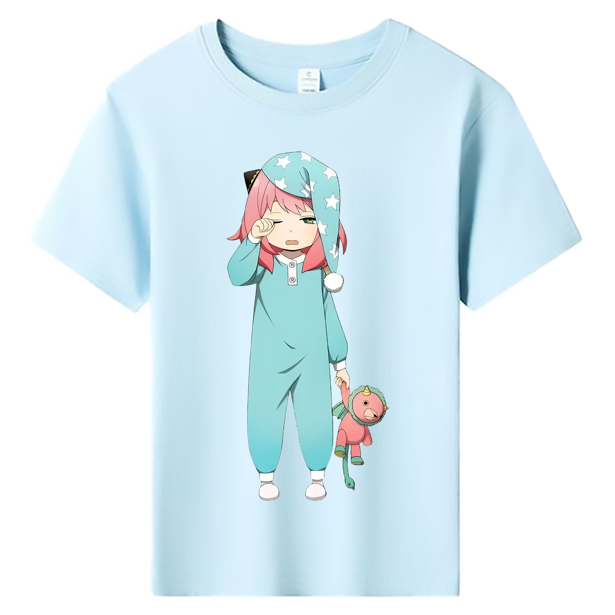 （画像用） SPY×FAMILY间谍家家酒 綿100％キッズTシャツ（フロントプリント）
